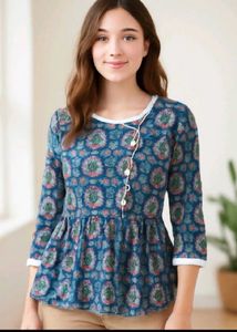 Boho Print Kurti
