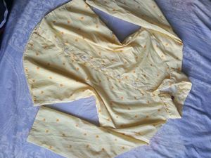 Yellow Shirt With Heart Print 💓✨