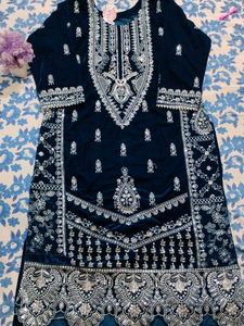 💫Beautiful Velvet Kurta Set✨