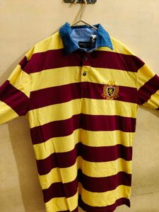 Striped Polo T-Shirt