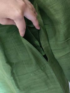 Green Cotton Kurta