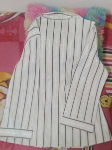 Striped Button-Down Shirt