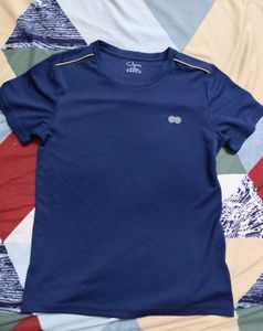 Women Navy Blue Active T-Shirt - Size S