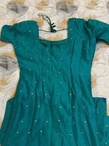 Green Kurta Set