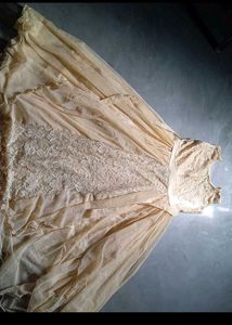 Very Beautiful And Elegant Pretty Golden Gown