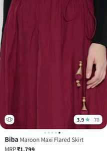 Biba Ethinic Skirt Size M