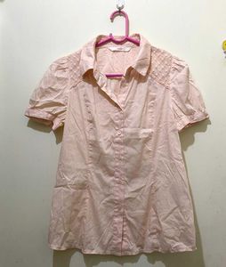 Cute Light Pink Blouse Bust 34 Stretchy