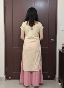 Floral Embroidered kurta || No pallazo