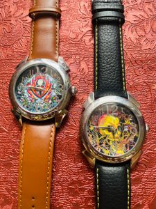 Ed Hardy Vintage Skull Watches Combo