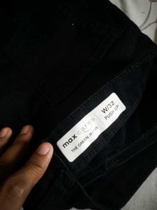 Black Slim Denim Jeans