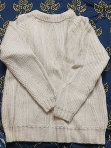 Cozy Cream Cable Knit Sweater