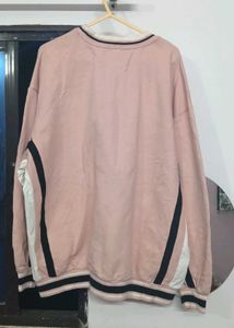 Pink Oversized Sweatshirt