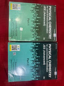 Cengage Physical Chemistry Part 1 And 2