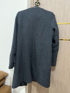 Van Heusen Elegant Grey Overcoat