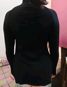 Elegant Black Turtleneck Sweater