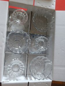 New Ice Cream Bowl Cup Set 6 cups