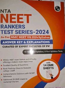 pw NEET ranker test series