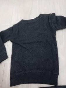 Boys&#39; Gray Black Tracksuit