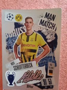 Nico Schlotterbeck Topps Card