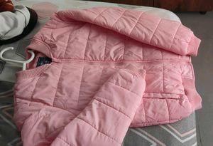 Baby Pink Puffer Jacket