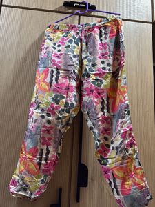Floral Print Pants