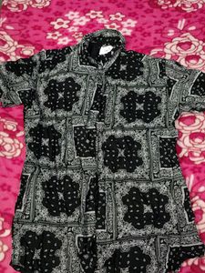 Black Boho Shirt