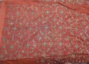 Georgette Heavily Embroided Saree