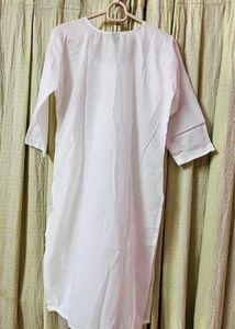 White Embroidered Kurta