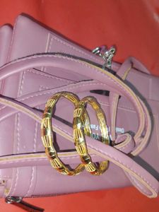 Golden Bangles (Set of 2)