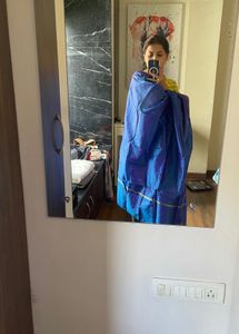 Stylish Blue Dhoti with dupatta
