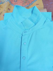 4XL Men Sky Blue New Tshirt