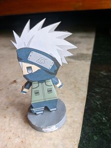 Anime Naruto Shippuden Kakashi Chibi Figurine(Pape