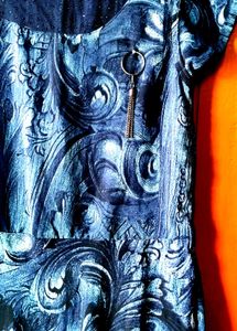 Blue Patterned Dress