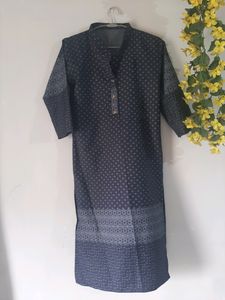 Elegant Blue Kurta WITH FREEBIES!!