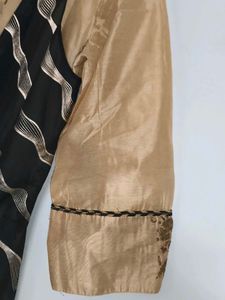 Partywear Ethnic Gawn Dress With Shrug