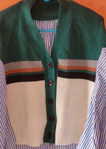 Cardigan Wool Shirt
