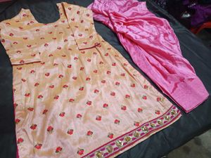 beautiful punjabi suit salwar set H