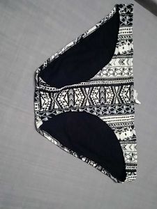 Black & White Bikini Bottom