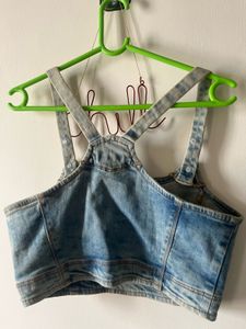 Denim Crop Top