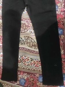 Black Partywear Denim Jeans