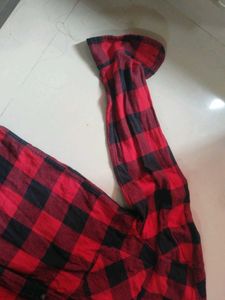 Red &amp; Black Flannel Shirt