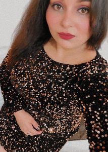 Sparkly Black Party Dress