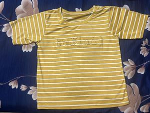 Striped Tee - Be Kind