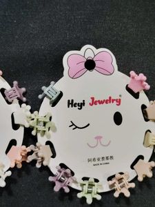 Cute Mini Hair Claws Pack Of 2