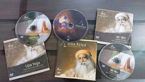Isha foundation - Yoga  DVDs (Om Bracelet freebie)