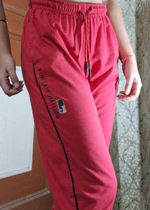 Athletic Division Red Trackpants