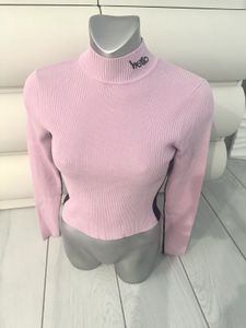 Cute Pink Knit Top