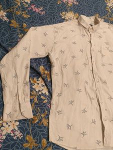 Printed White Shirt For Men
