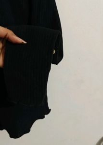 Black Long Sleeve Top