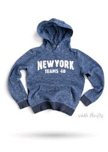 Blue 'New York' Hoodie | Y2K Streetwear